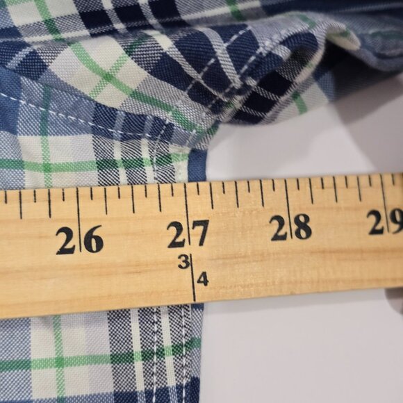 NWT Levi's Shirt Mens XXL Blue Plaid Classic One Pocket - Picture 6 of 7
